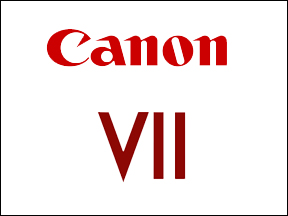 Canon and VII logos