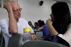 Jock Lauterer in China