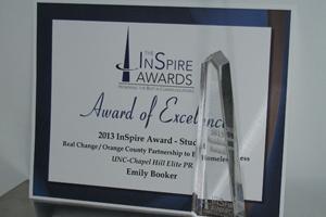UNC PR students honored in N.C. PRSA’s Inspire Awards for fourth consecutive year UNC PR students honored in N.C. PRSA’s Inspire Awards for fourth consecutive year