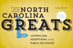 Watch: N.C. Halls of Fame in Journalism, Advertising and Public Relations induct nine new members
